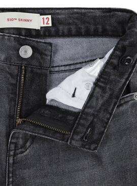 Jean Levis 510 Skinny Gris pour garçon