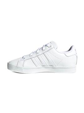 Baskets Adidas Coast Star White Fille et Enfante