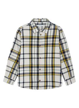 Chemise Mayoral Moutarde pour garçon