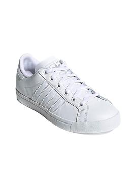 Baskets Adidas Coast Star Blanc Teen