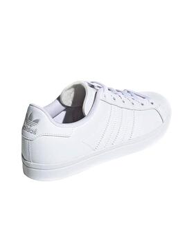 Baskets Adidas Coast Star Blanc Teen