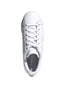 Baskets Adidas Coast Star Blanc Teen