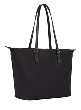 Sac Tommy Hilfiger Poppy Tote noir pour femme