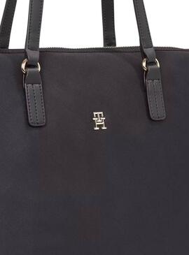 Sac Tommy Hilfiger Poppy Tote noir pour femme