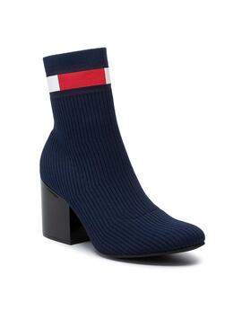 Bottes Tommy Hilfiger Flag Marine Po