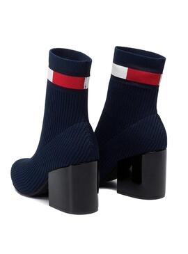 Bottes Tommy Hilfiger Flag Marine Po