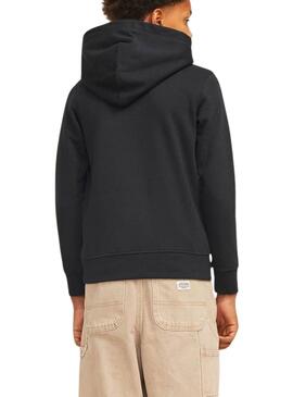 T-shirt Jack and Jones Colorblock Noir pour enfant