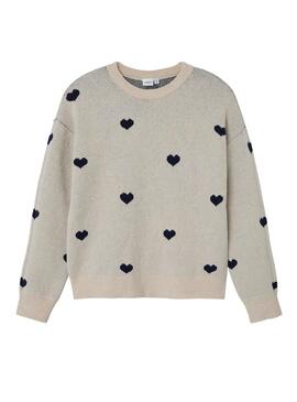 Pull Name It Odessa Gris pour fille