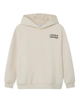Sweat Name It Osvild Blanc pour garçon
