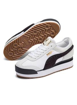 Baskets Puma Roma Love Heritage Blanc Femme