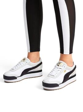 Baskets Puma Roma Love Heritage Blanc Femme