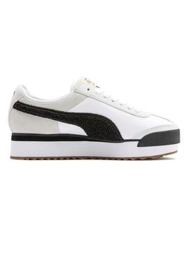 Baskets Puma Roma Love Heritage Blanc Femme