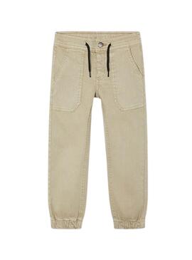 Pantalon Mayoral Skater beige pour garçon