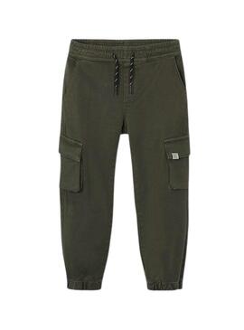 Pantalon Mayoral Jogger Cargo Kaki pour garçon