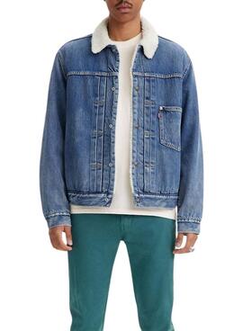 Veste Levis Sherpa Trucker Type 1 pour homme