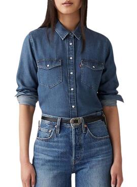 Chemise Levis Iconic Western Denim pour femme