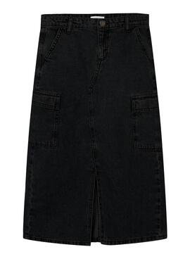 Jupe en Jean Name It Maria Noir pour fille