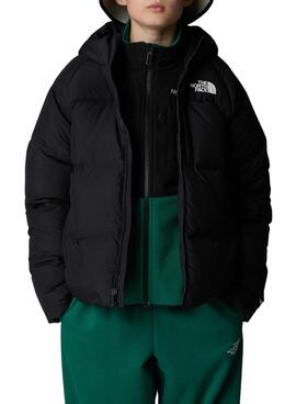 Manteau The North Face Down Hooded Noir enfant