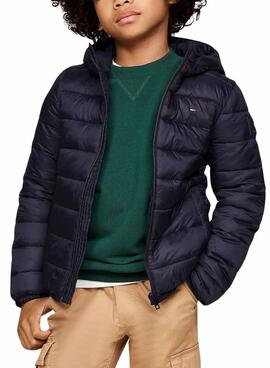 Veste ultralégère Tommy Hilfiger Bleue pour fille