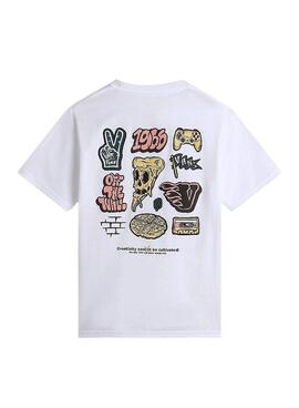 T-shirt Vans Essentials Blanc pour garçons