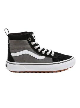 Baskets Vans MTE SK8-Hi Noir et Gris pour enfants