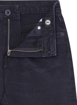 Pantalons Pepe Jeans Denim Droits Noir Enfants