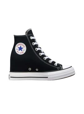 Baskets Converse Chuck Taylor All Star Wedge Noir pour femme