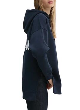 Sweatshirt Pepe Jeans Fergie bleu marine pour femme
