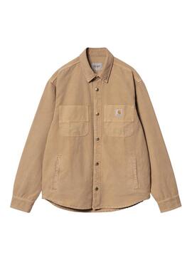Chemise surchemise Carhartt Conro camel pour homme
