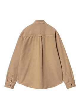 Chemise surchemise Carhartt Conro camel pour homme