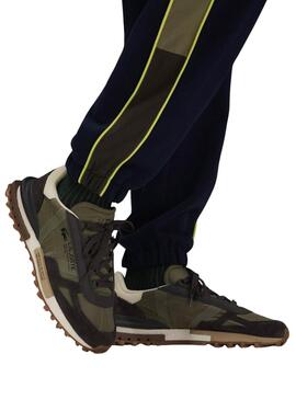 Chaussures Lacoste Elite Active vertes pour hommes