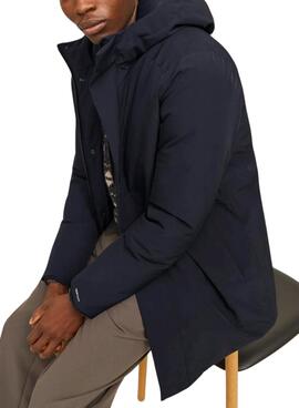 Parka Jack and Jones Ekeen marine pour homme