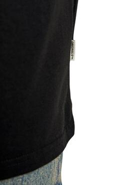 T-shirt Jack and Jones Portland noir pour homme.