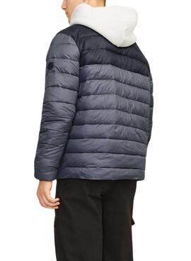 Veste rembourrée Jack and Jones Esprint gris pour homme