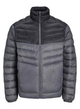 Veste rembourrée Jack and Jones Esprint gris pour homme