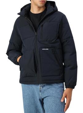 Veste matelassée Jack and Jones Eotto marine pour homme