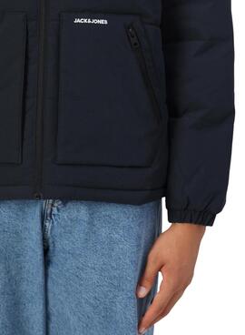 Veste matelassée Jack and Jones Eotto marine pour homme