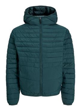 Veste matelassée Jack and Jones Estate pliable verte pour homme