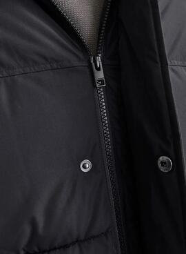 Manteau matelassé Jack and Jones Bradley noir pour homme