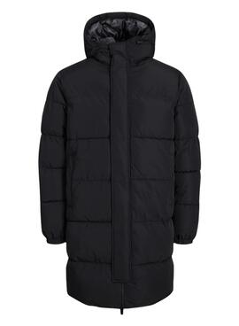 Manteau matelassé Jack and Jones Bradley noir pour homme