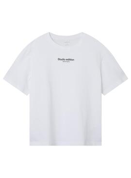 T-shirt Name It Brody Blanc pour garçon