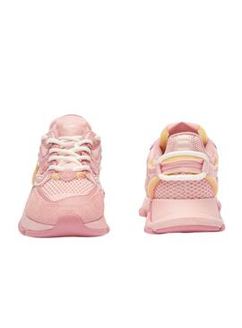 Chaussures Lacoste L003 NEO rose pour femme