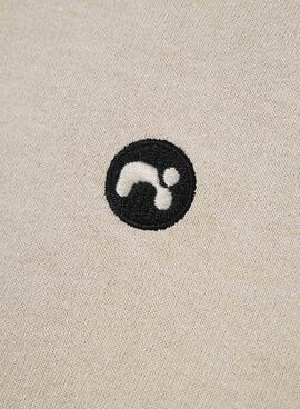 Sweat-shirt Name It Vimo beige pour enfant