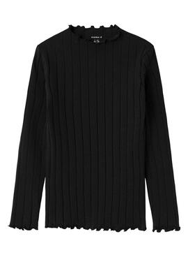T-shirt Name It Noline noir pour fille