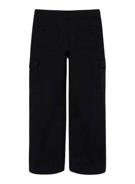 Pantalon Name It Rose cargo noir pour fille