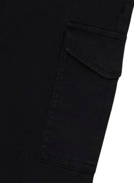 Pantalon Name It Rose cargo noir pour fille
