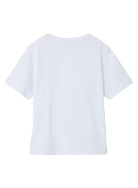 T-shirt Name It Greg blanc pour garçon