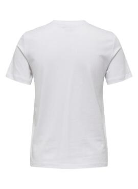 T-shirt Jack and Jones Plasma blanc pour homme