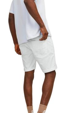 Bermuda Jack and Jones Rick blanc pour homme.