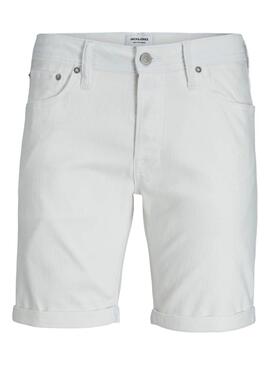 Bermuda Jack and Jones Rick blanc pour homme.